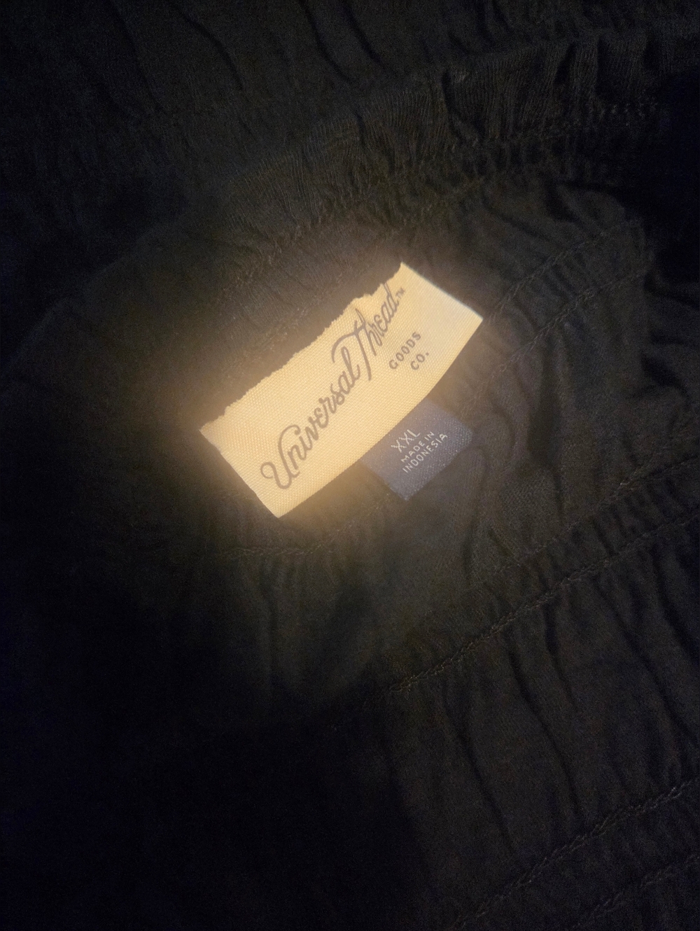 Universal Thread Black Smocked Ruffle Camisole - Picture 8 of 9
